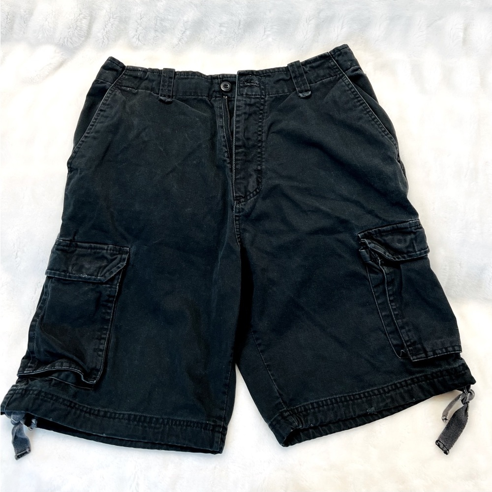 Men’s cargo casual shirt size 32 black